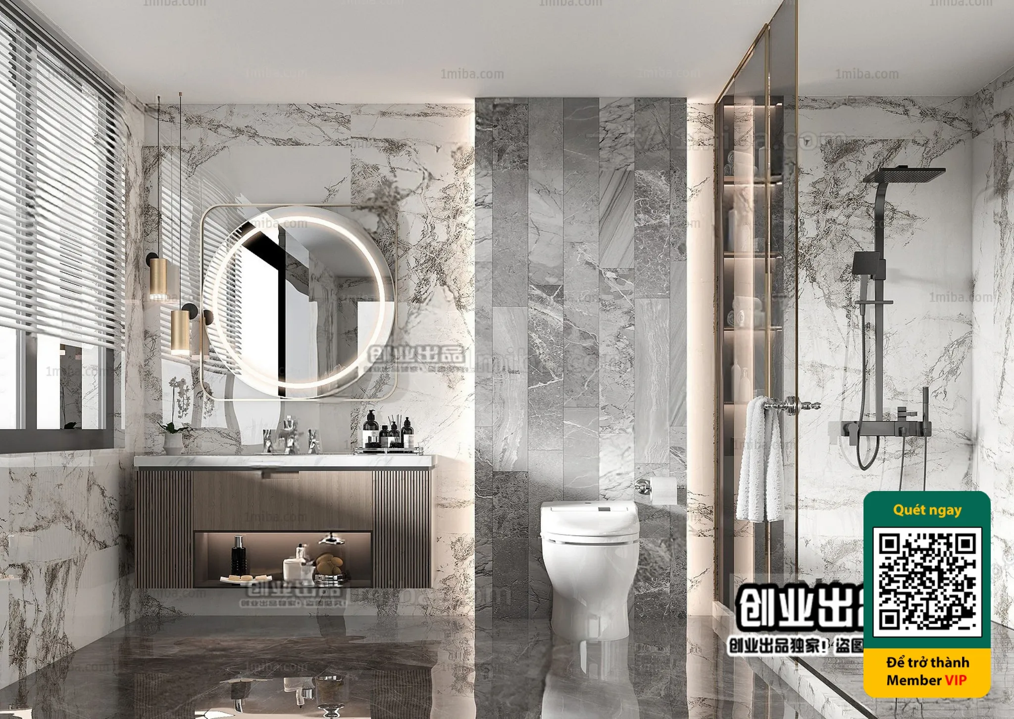 MINIMALIST STYLE – VRAY / CORONA – 3D MODEL – 4462