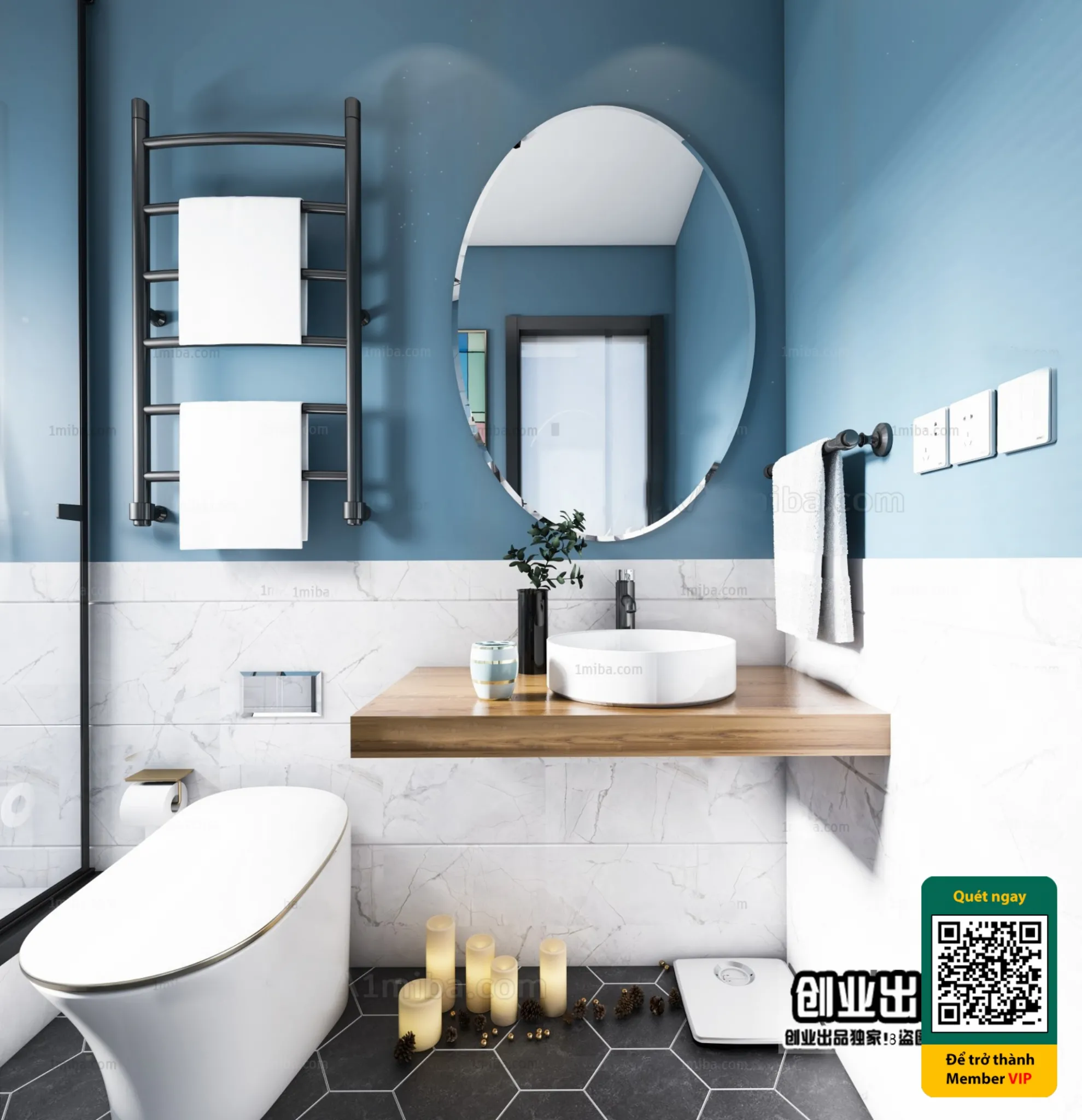 MINIMALIST STYLE – VRAY / CORONA – 3D MODEL – 4465