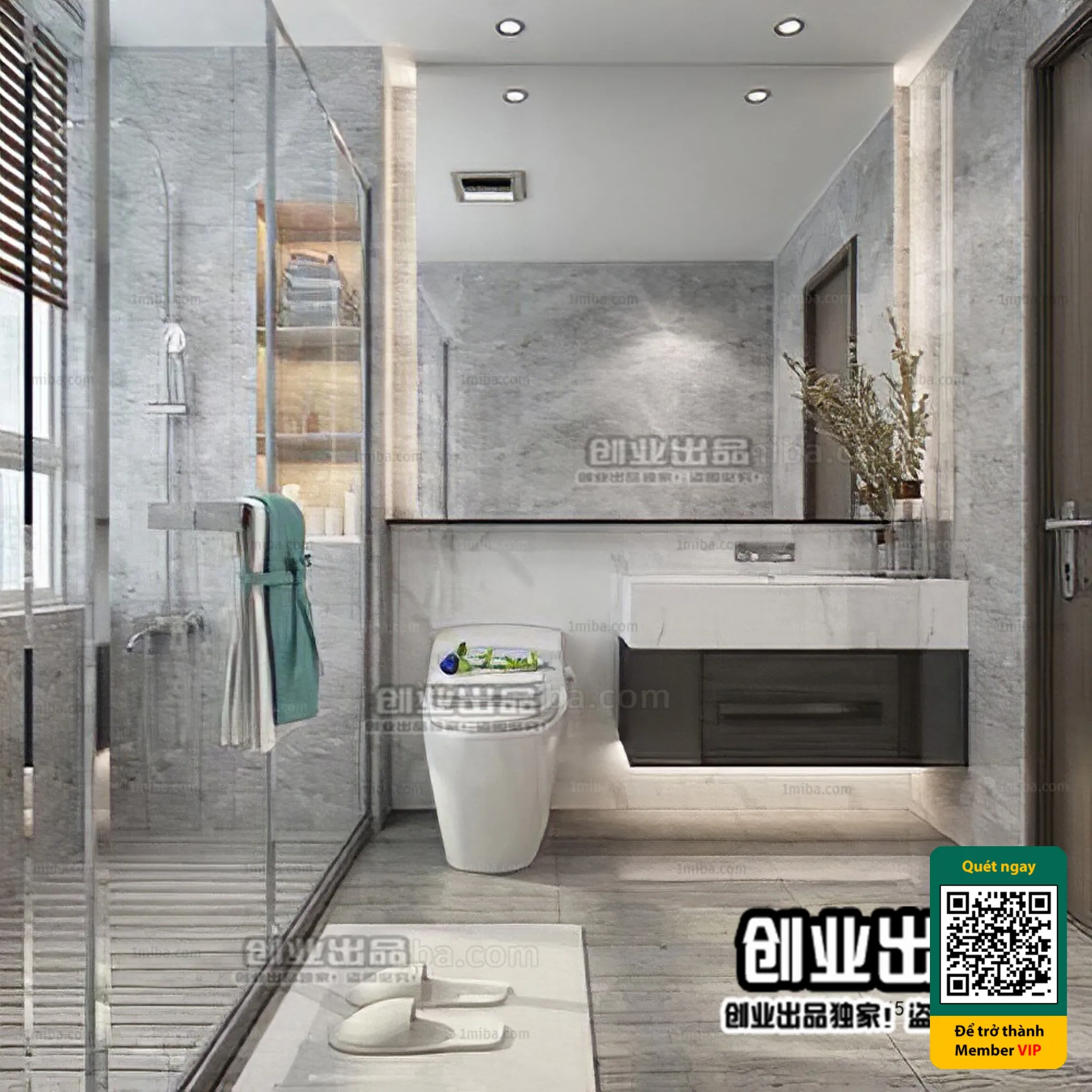 MINIMALIST STYLE – VRAY / CORONA – 3D MODEL – 4468