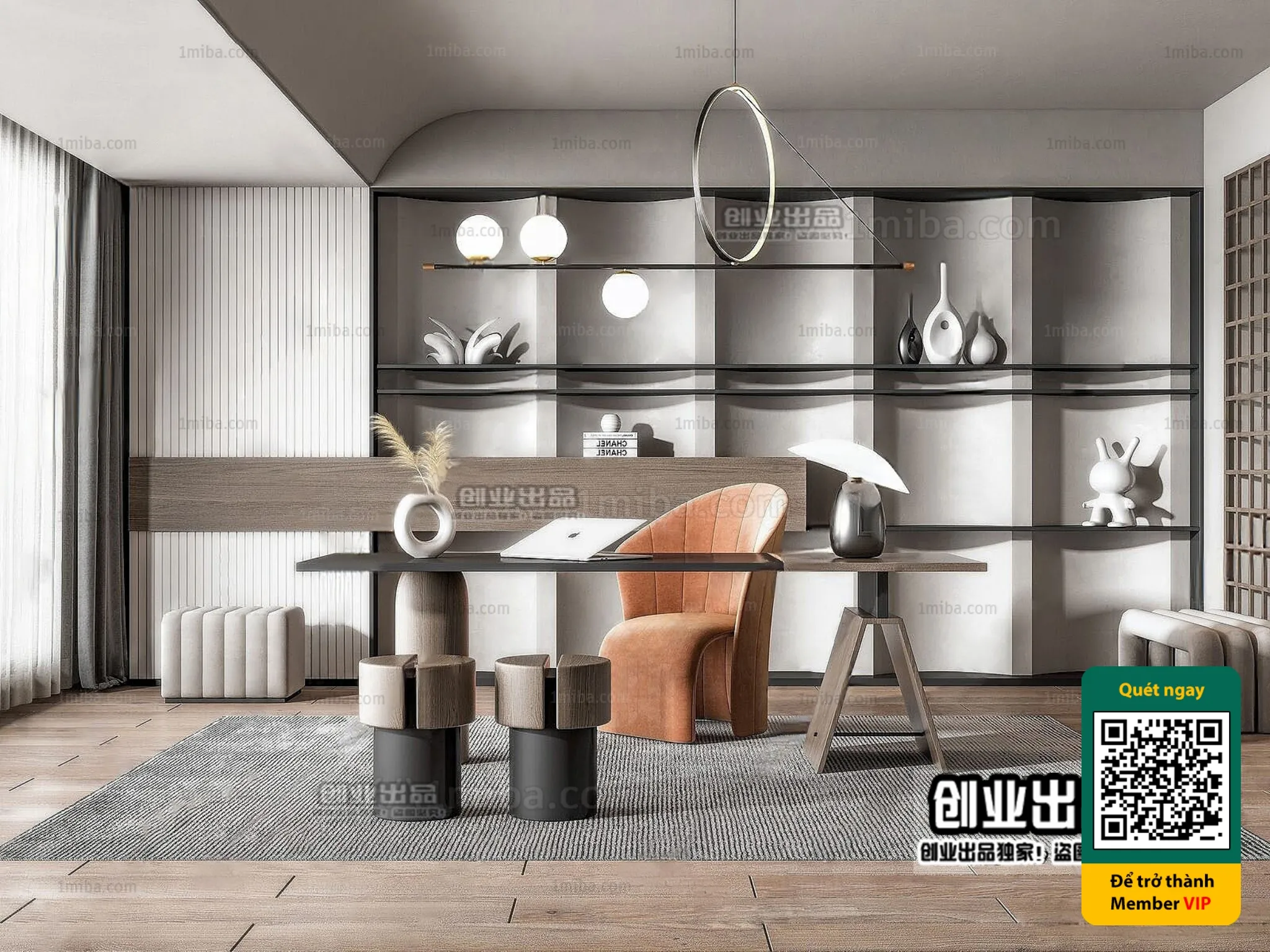 MINIMALIST STYLE – VRAY / CORONA – 3D MODEL – 4476