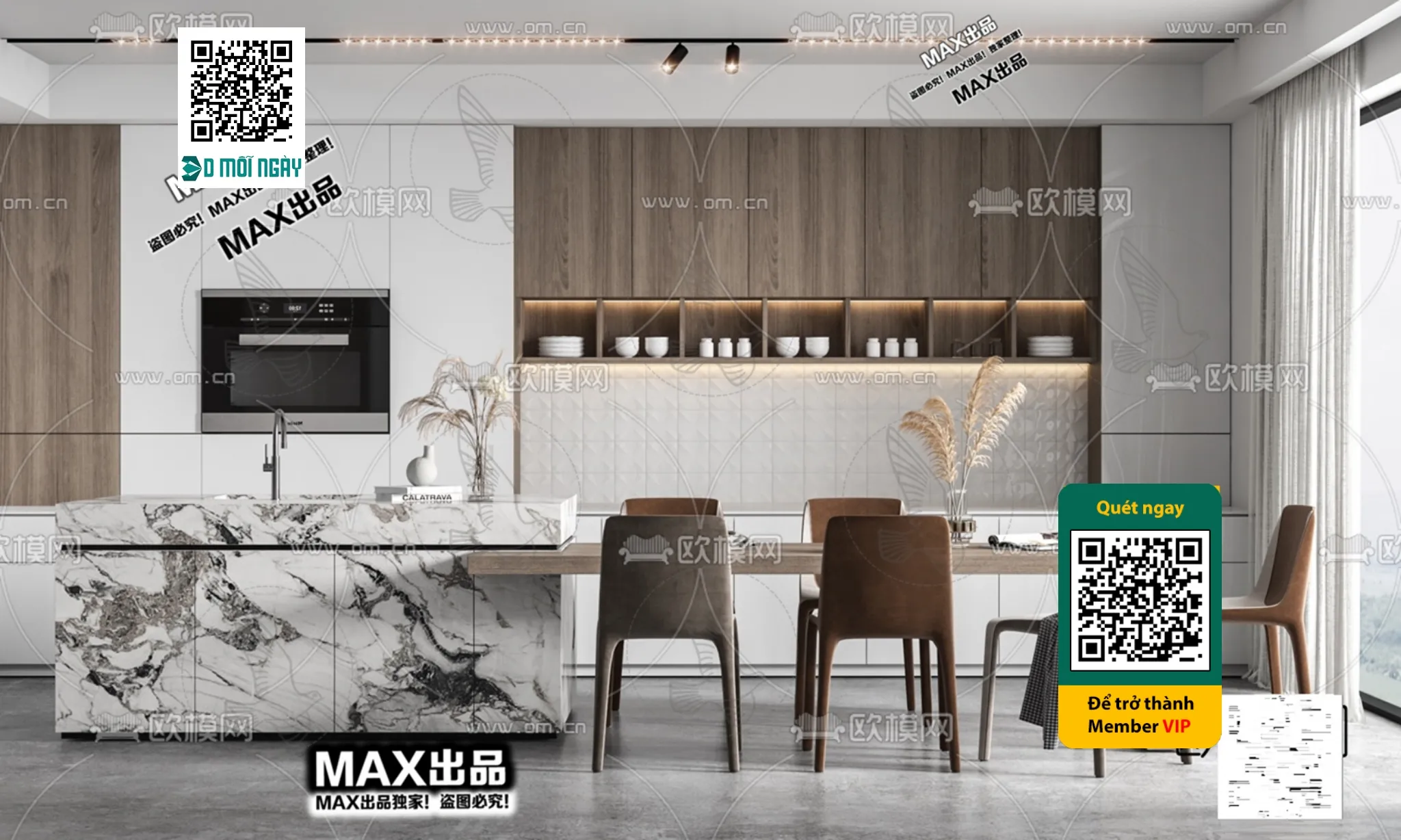 MINIMALIST STYLE – VRAY / CORONA – 3D MODEL – 5050