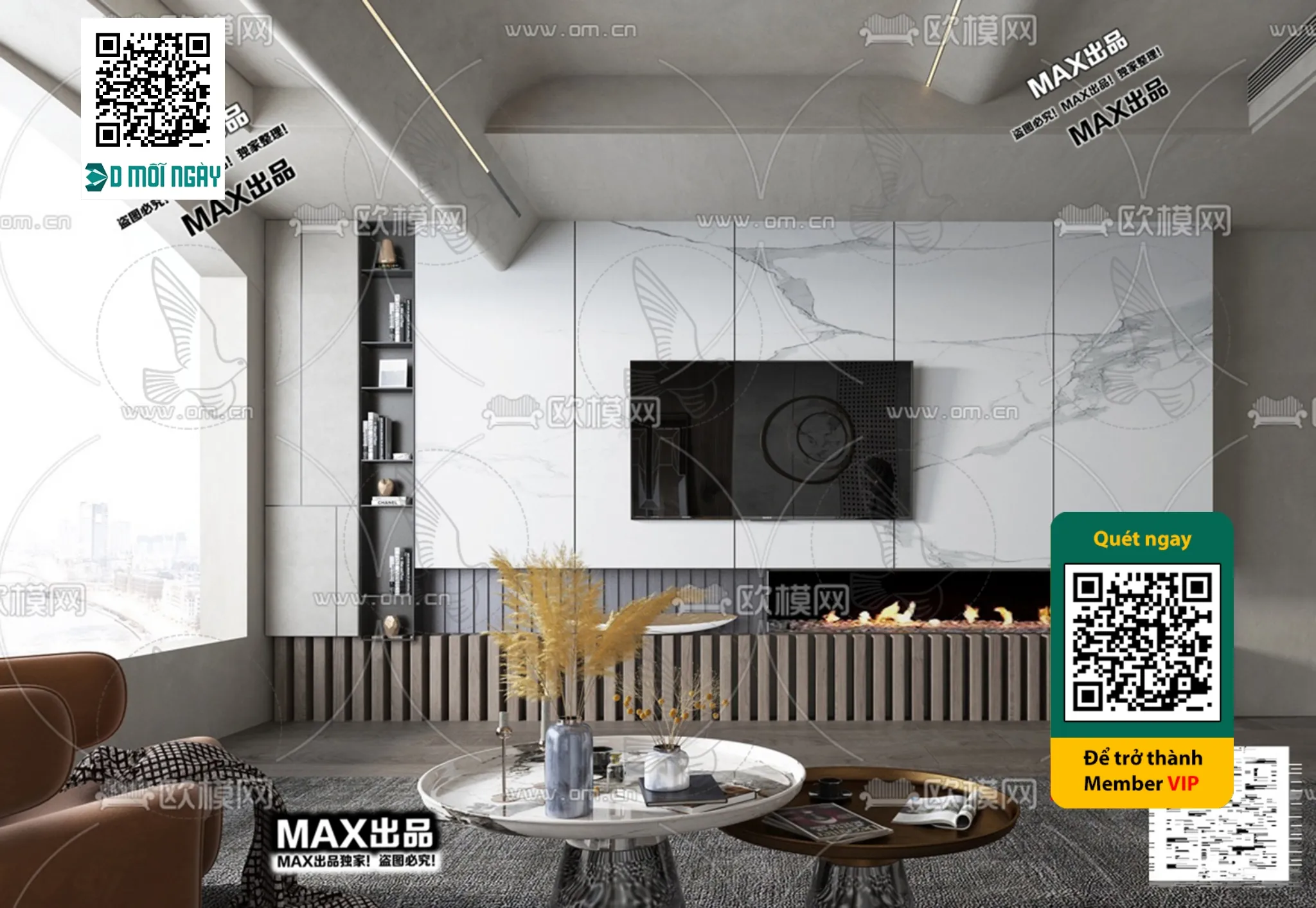 MINIMALIST STYLE – VRAY / CORONA – 3D MODEL – 5051