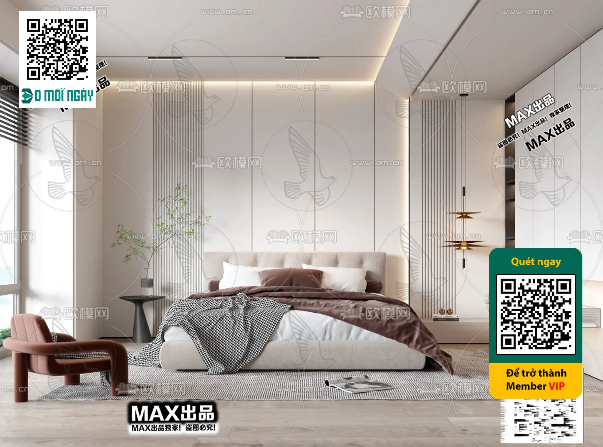 MINIMALIST STYLE – VRAY / CORONA – 3D MODEL – 5084