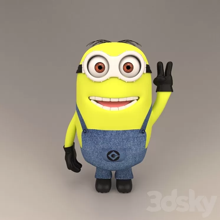 Minion 3D Model Minion 3D Model