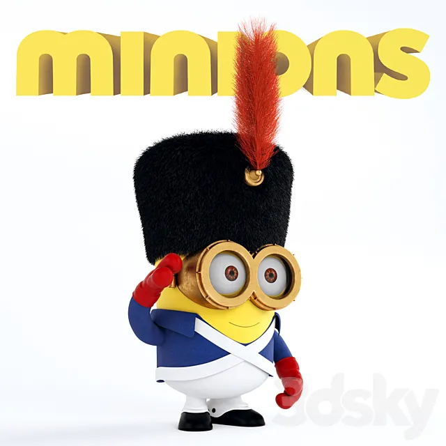 minion napoleon 3DModel minion napoleon 3DModel