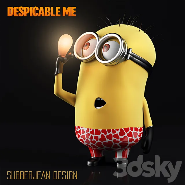 Minion_Subberjean 3D Model Minion_Subberjean 3D Model