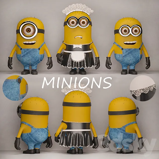 Minions 3DModel Minions 3DModel