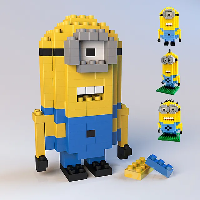 Minions. Despicable Me 3D Model Minions. Despicable Me 3D Model