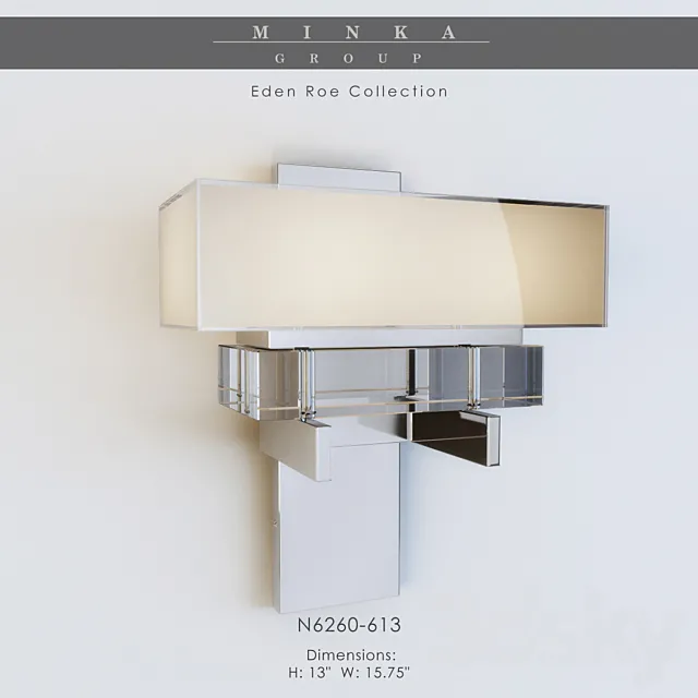 minka group N6260-613 3D Model minka group N6260-613 3D Model