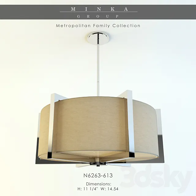 minka group N6263-613 3DModel minka group N6263-613 3DModel