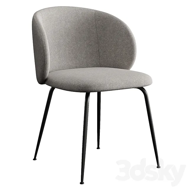 Minna Stool by La Forma 3D Model Minna Stool by La Forma 3D Model