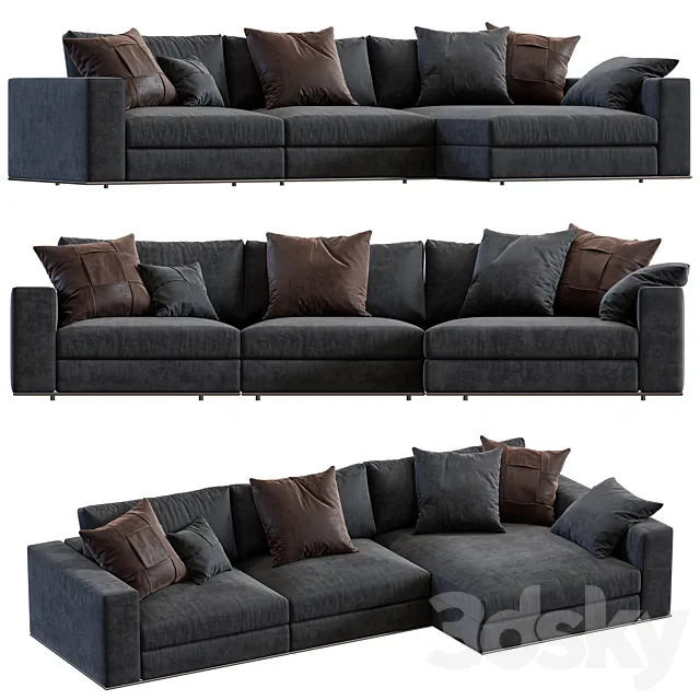 Minotti _ Hamilton Sofa 3DModel Minotti _ Hamilton Sofa 3DModel
