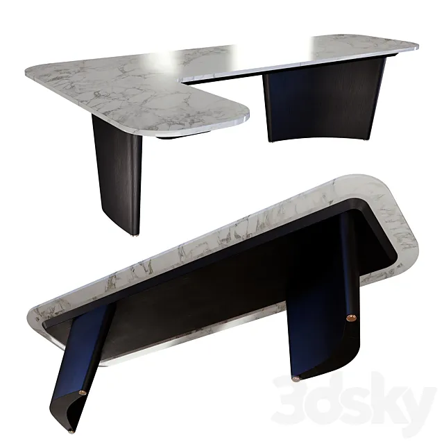 Minotti _ Song Console 3D Model