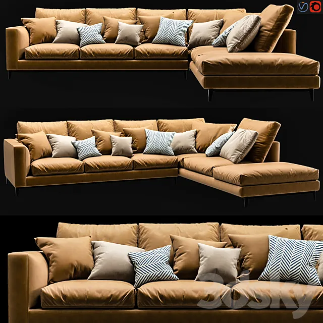 Minotti Andersen Arrangement 03 3D Model