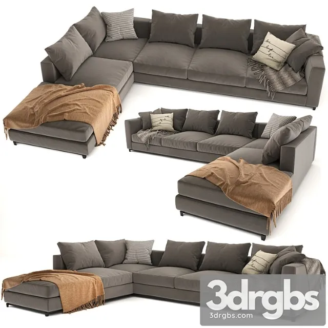 Minotti andersen corner sofa Minotti andersen corner sofa