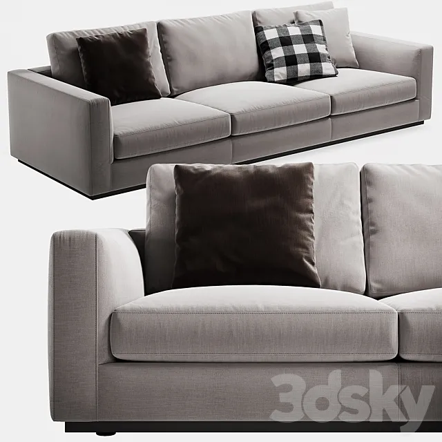 Minotti andersen line sofa 3DModel