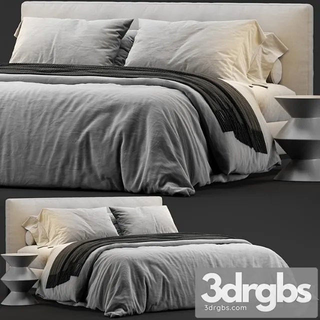 Minotti andersen quilt bed 1 Minotti andersen quilt bed 1