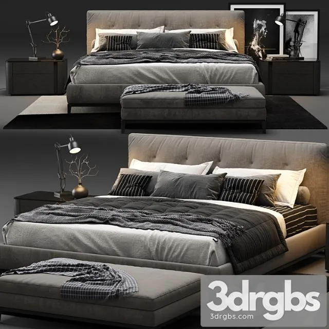 Minotti – andersen quilt bed Minotti – andersen quilt bed