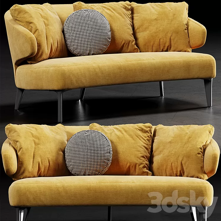 Minotti Aston 3D Model