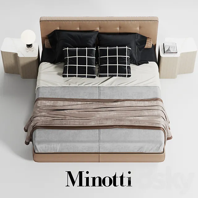 Minotti Bedford 3DModel