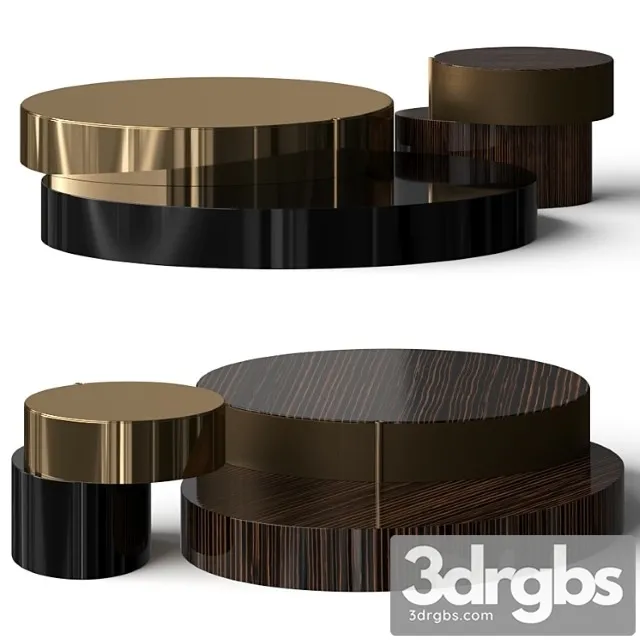 Minotti benson coffee table set