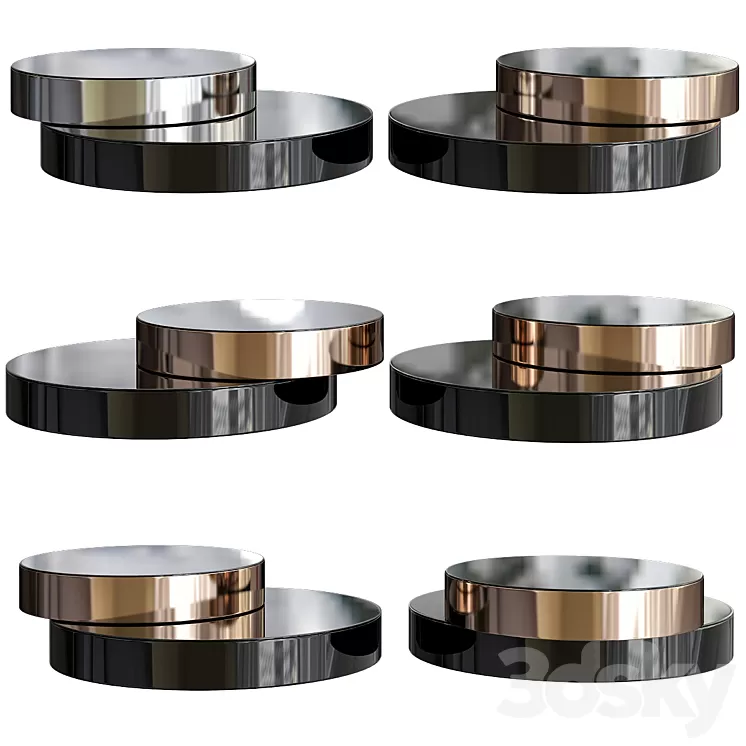 Minotti BENSON Table 3D Model Minotti BENSON Table 3D Model