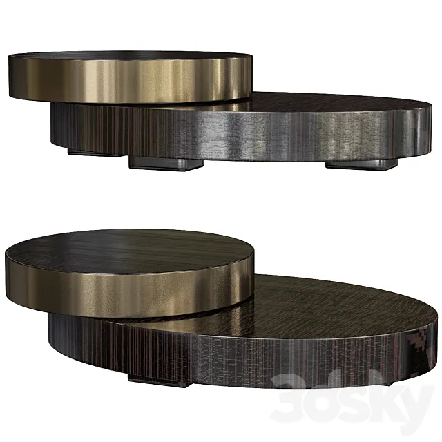 Minotti benson table 3DModel Minotti benson table 3DModel