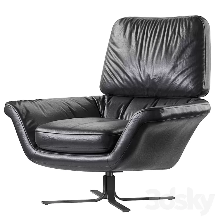 Minotti Blake-Soft 3D Model Minotti Blake-Soft 3D Model