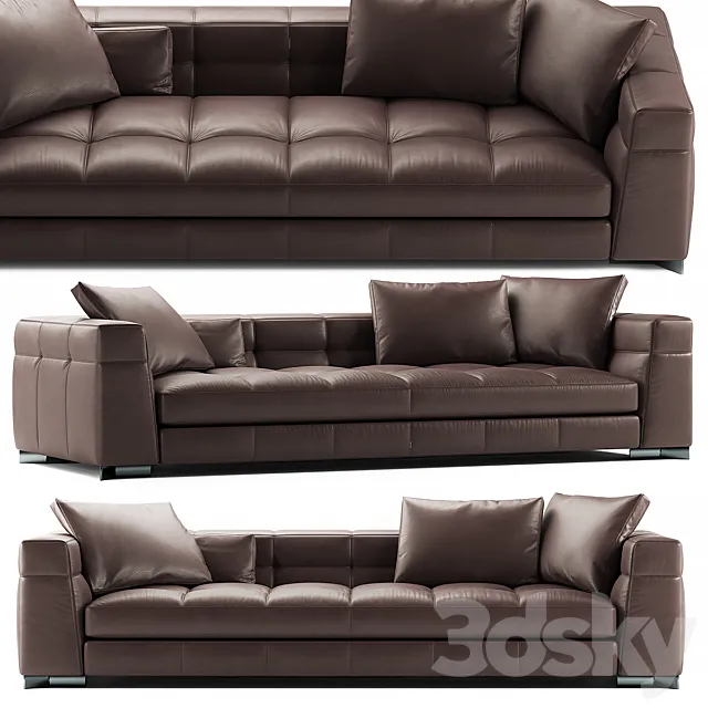Minotti blazer sofa 3DModel Minotti blazer sofa 3DModel