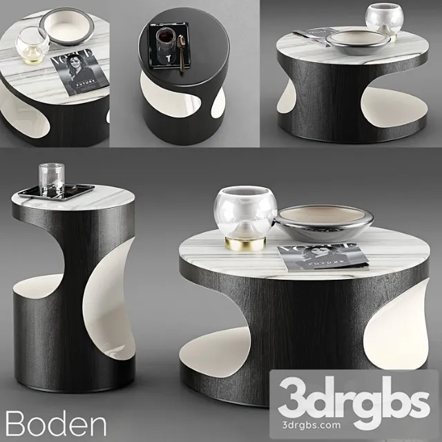 Minotti boden coffee tables 2 3D Model Download Minotti boden coffee tables 2 3D Model Download