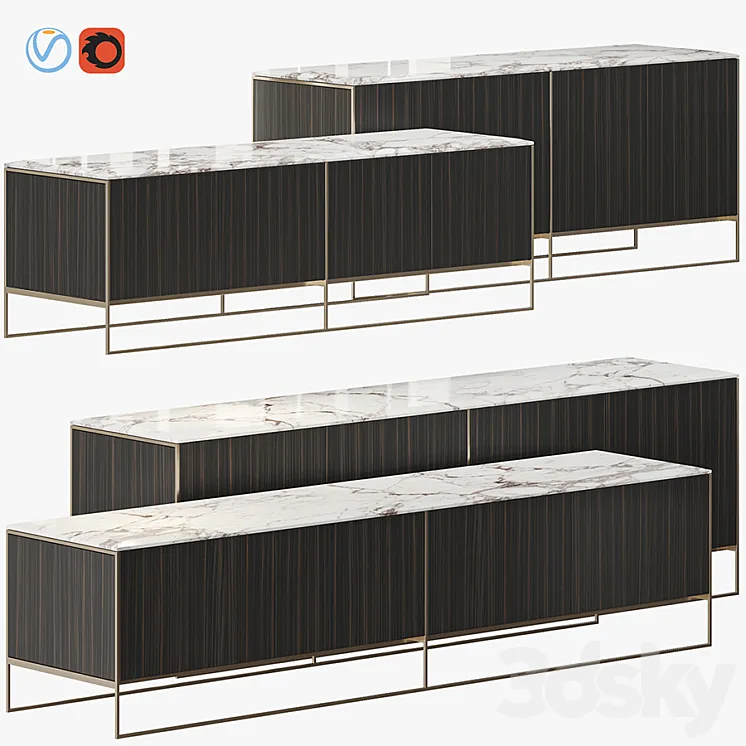MINOTTI CALDER BRONZE LIVING HORIZZONTAL SIDEBOARD 3D Model Free Download MINOTTI CALDER BRONZE LIVING HORIZZONTAL SIDEBOARD 3D Model Free Download