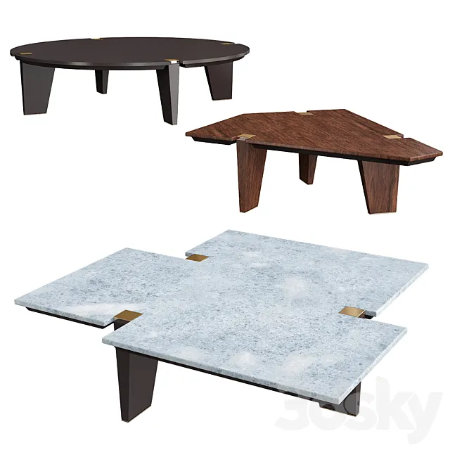 Minotti coffee table ?31 3DModel