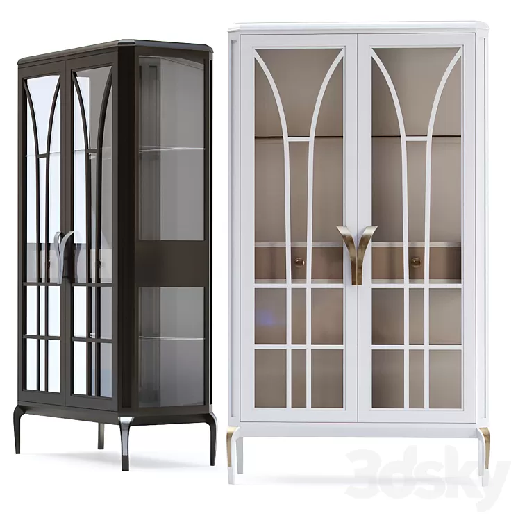 Minotti Collezioni Capri cabinet 3D Model Free Download