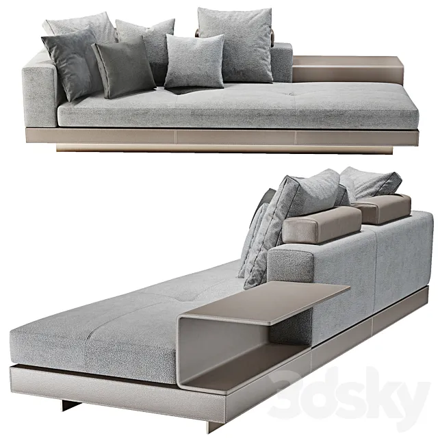 Minotti connery daybed 3DModel Minotti connery daybed 3DModel