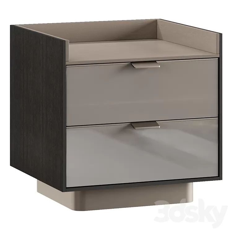 Minotti – Darren Night Storage Units 3D Model Free Download