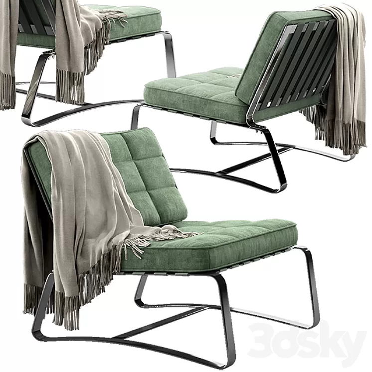 Minotti delaunay quilt 3D Model