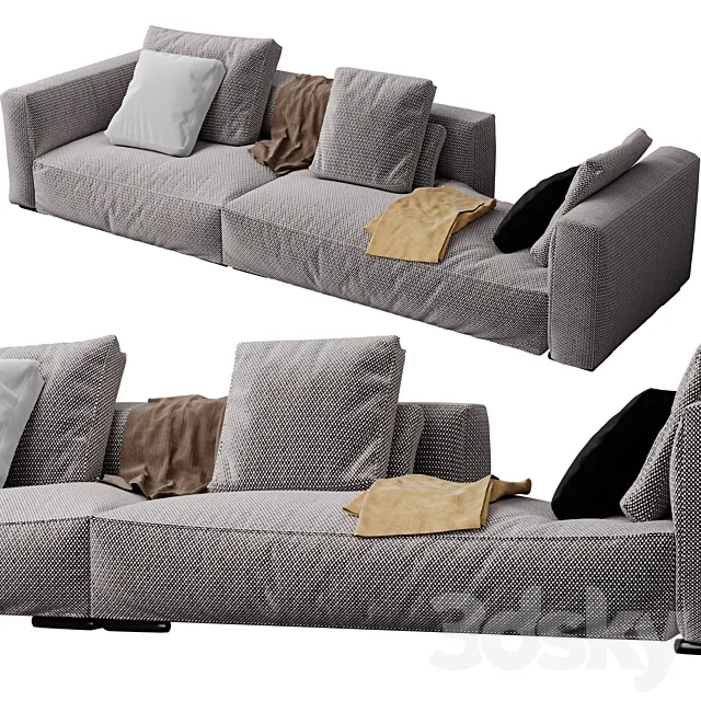 Minotti – Donovan sofa 3DModel