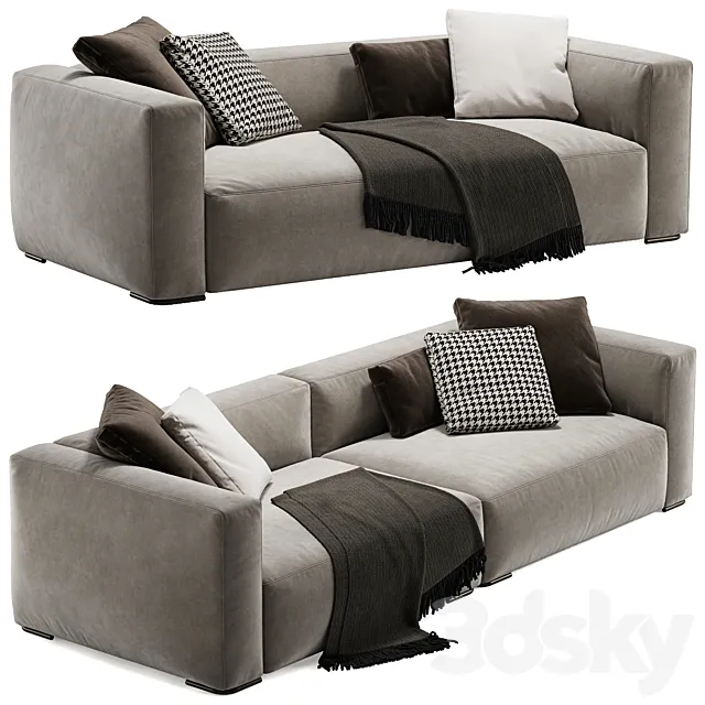 Minotti donovan sofa 3DModel Minotti donovan sofa 3DModel