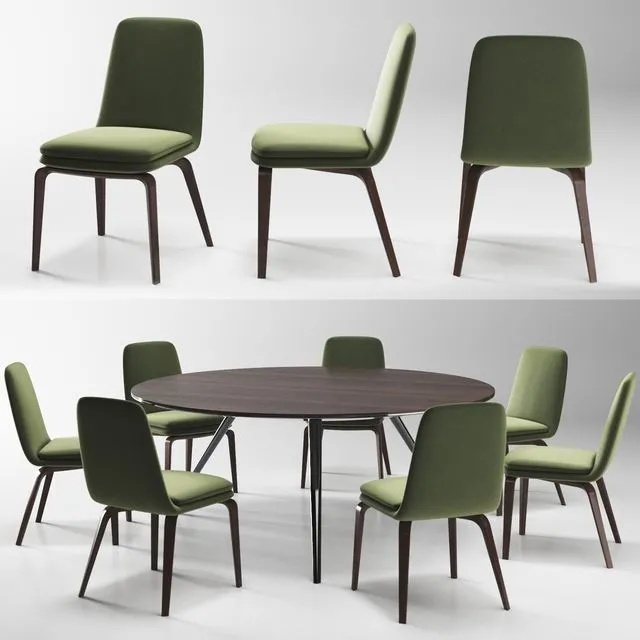 minotti evans & york 2 3D Model