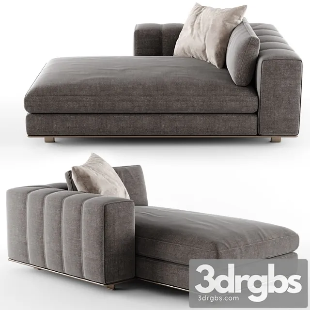 Minotti freeman chaise longue 02 Minotti freeman chaise longue 02