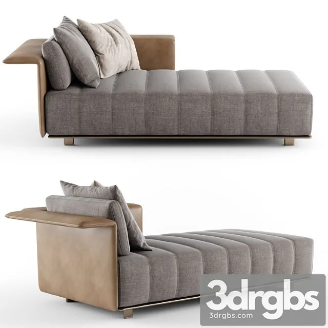 Minotti freeman chaise longue 03 Minotti freeman chaise longue 03