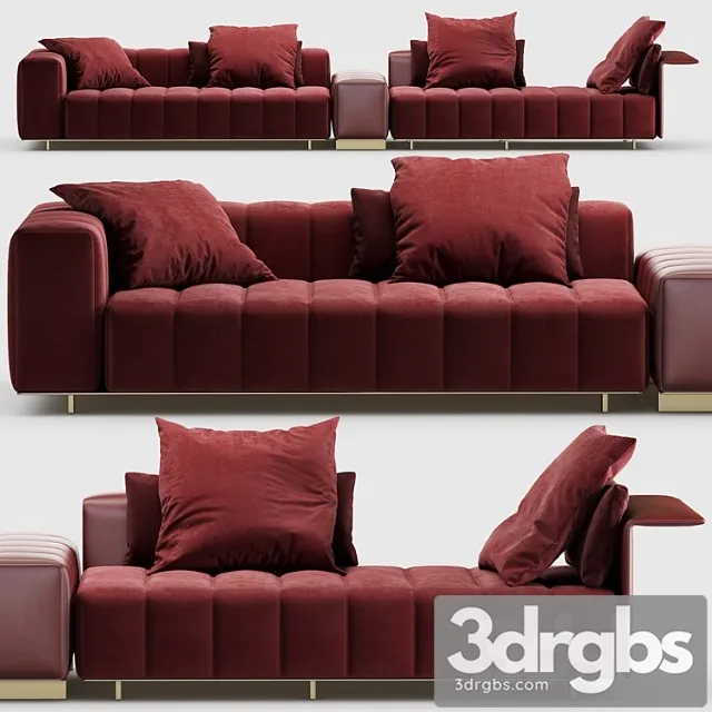 Minotti Freeman Seating System 3D Model Download Minotti Freeman Seating System 3D Model Download