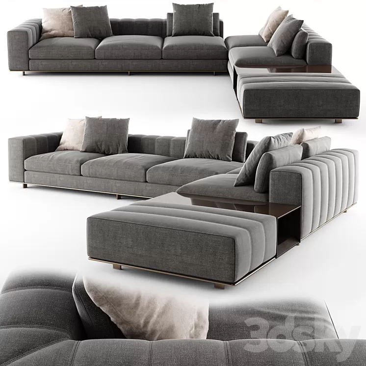 Minotti Freeman Sofa 06 3D Model Free Download Minotti Freeman Sofa 06 3D Model Free Download