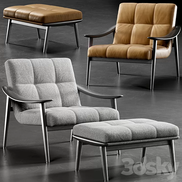 Minotti fynn 3D Model