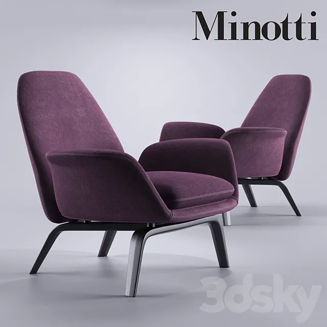 Minotti Gilliam 3DModel