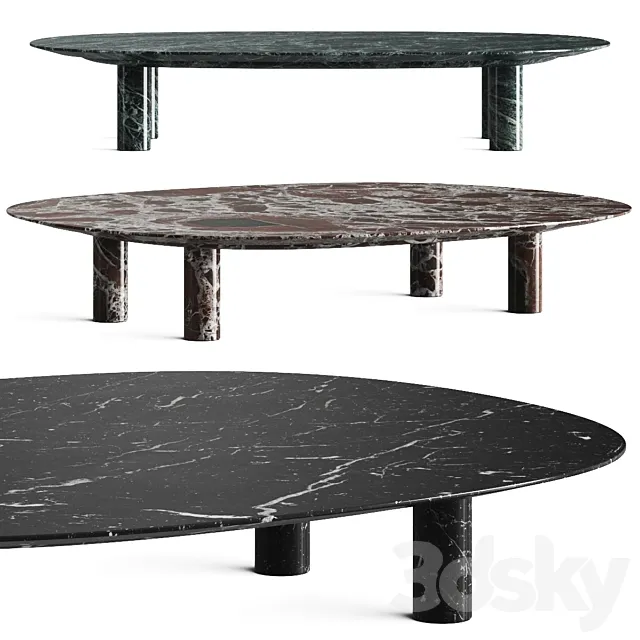 Minotti Gladstone Coffee Table 3D Model