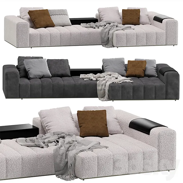 Minotti Goodman Modular Sofa 01 3D Model Minotti Goodman Modular Sofa 01 3D Model