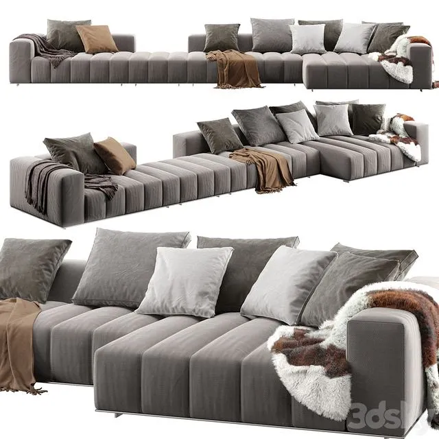 Minotti Goodman sofa 3D Model