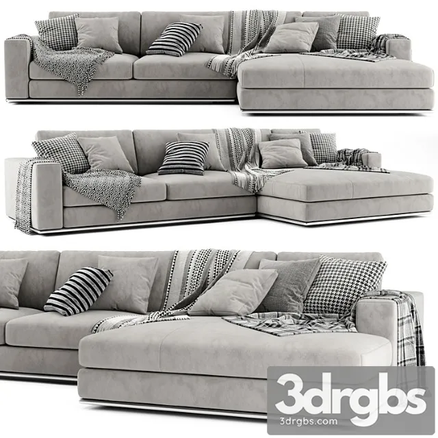 Minotti hamilton chaise longue sofa Minotti hamilton chaise longue sofa