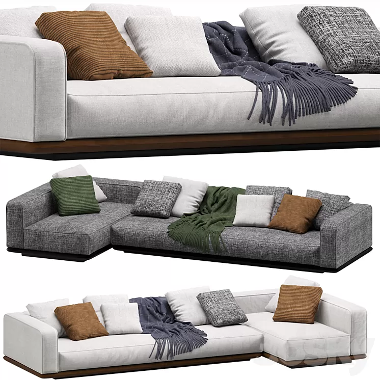 Minotti Horizonte Modular Sofa 06 3D Model Free Download Minotti Horizonte Modular Sofa 06 3D Model Free Download